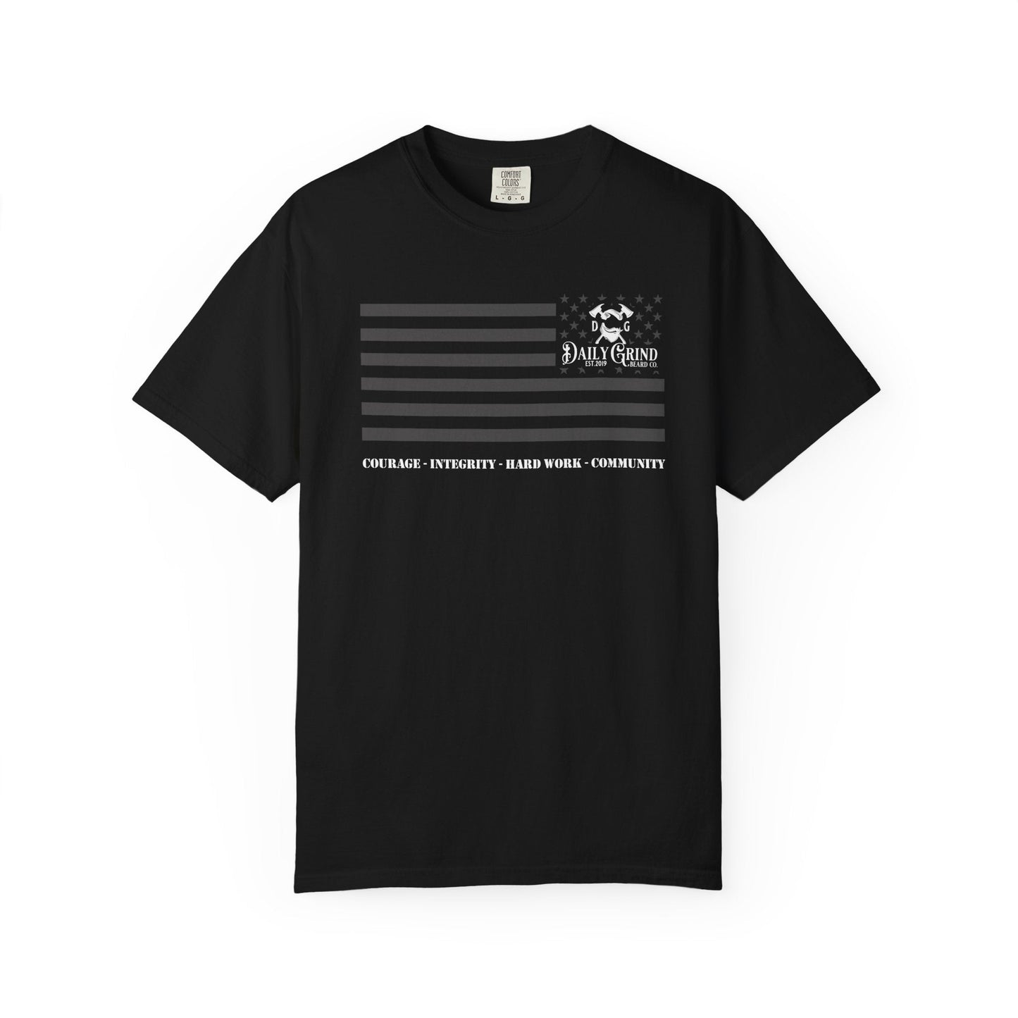 Black Unisex T-shirt, Motivational Tee, Casual Wear, Gift for Friends, Community Pride Shirt - Daily Grind