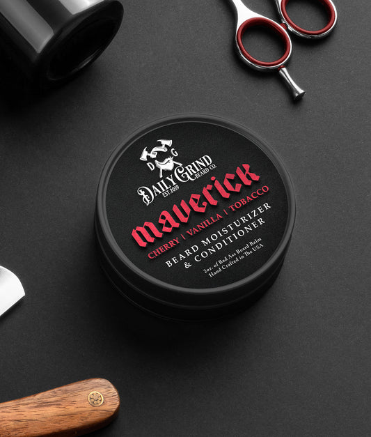 Maverick Beard Balm, Beard Moisturizer & Conditioner - Daily Grind