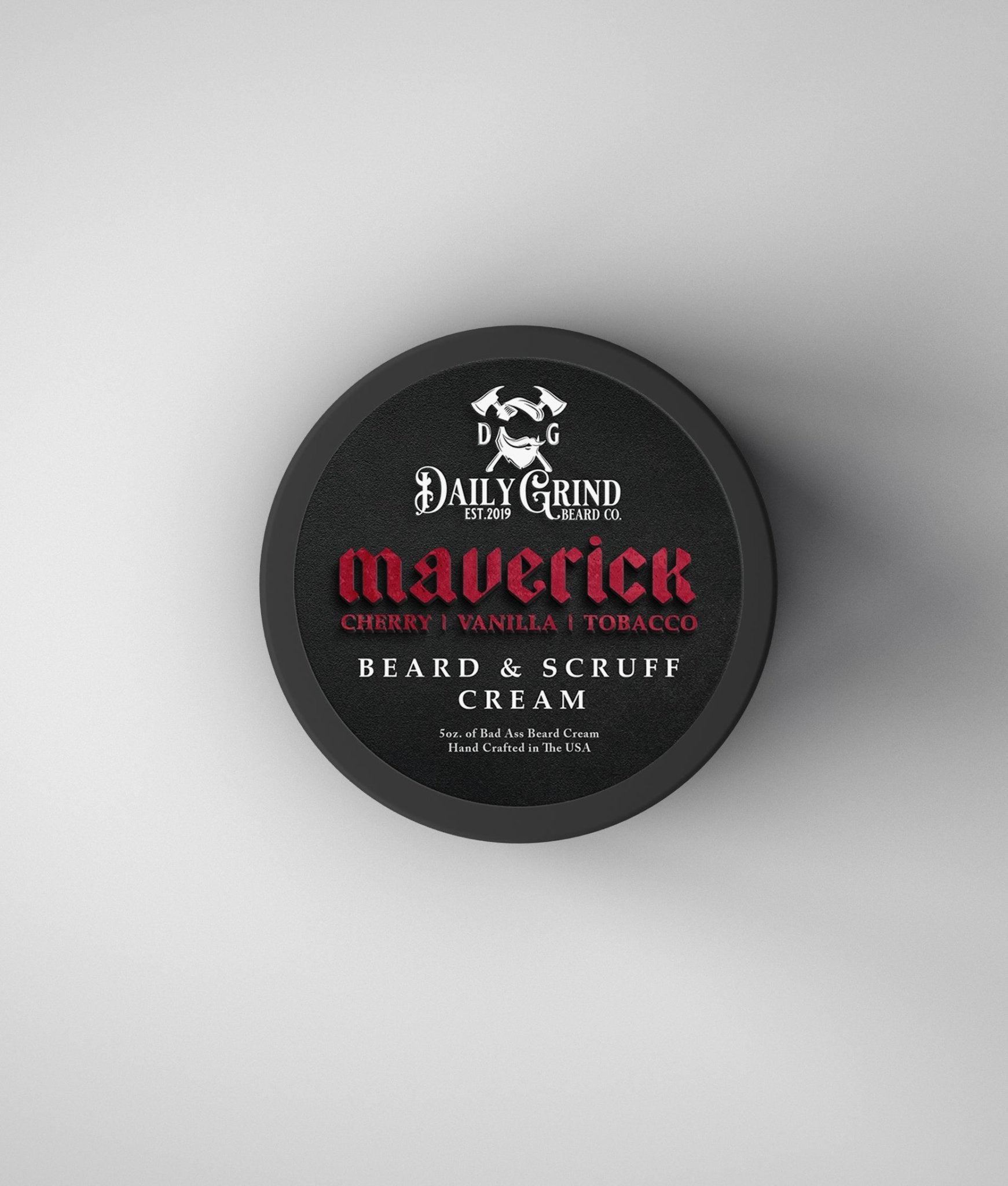 Maverick - Cherry, Vanilla, Tobacco, Beard & Scruff Cream - Daily Grind