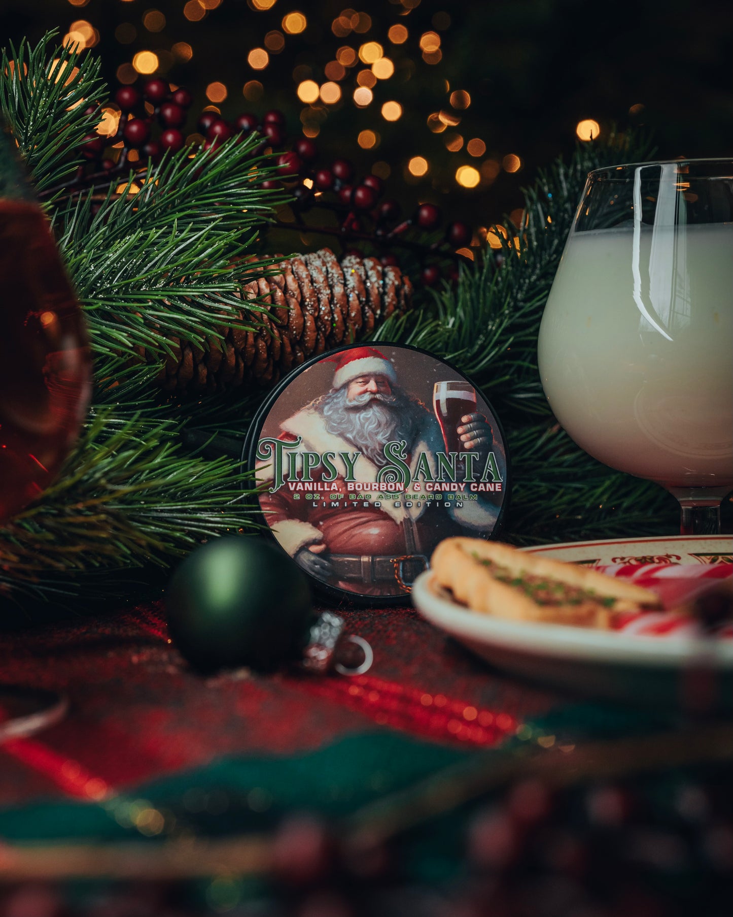 Tipsy Santa Beard Balm, Beard Moisturizer & Conditioner - Daily Grind