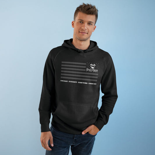 Black Unisex Hoodie - Daily Grind
