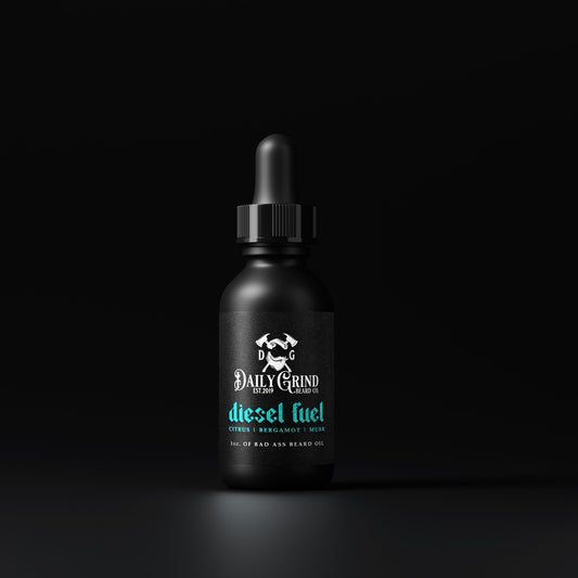 Diesel Fuel Beard Oil for Men | Citrus, Bergamot & Musk - Daily Grind Beard Company