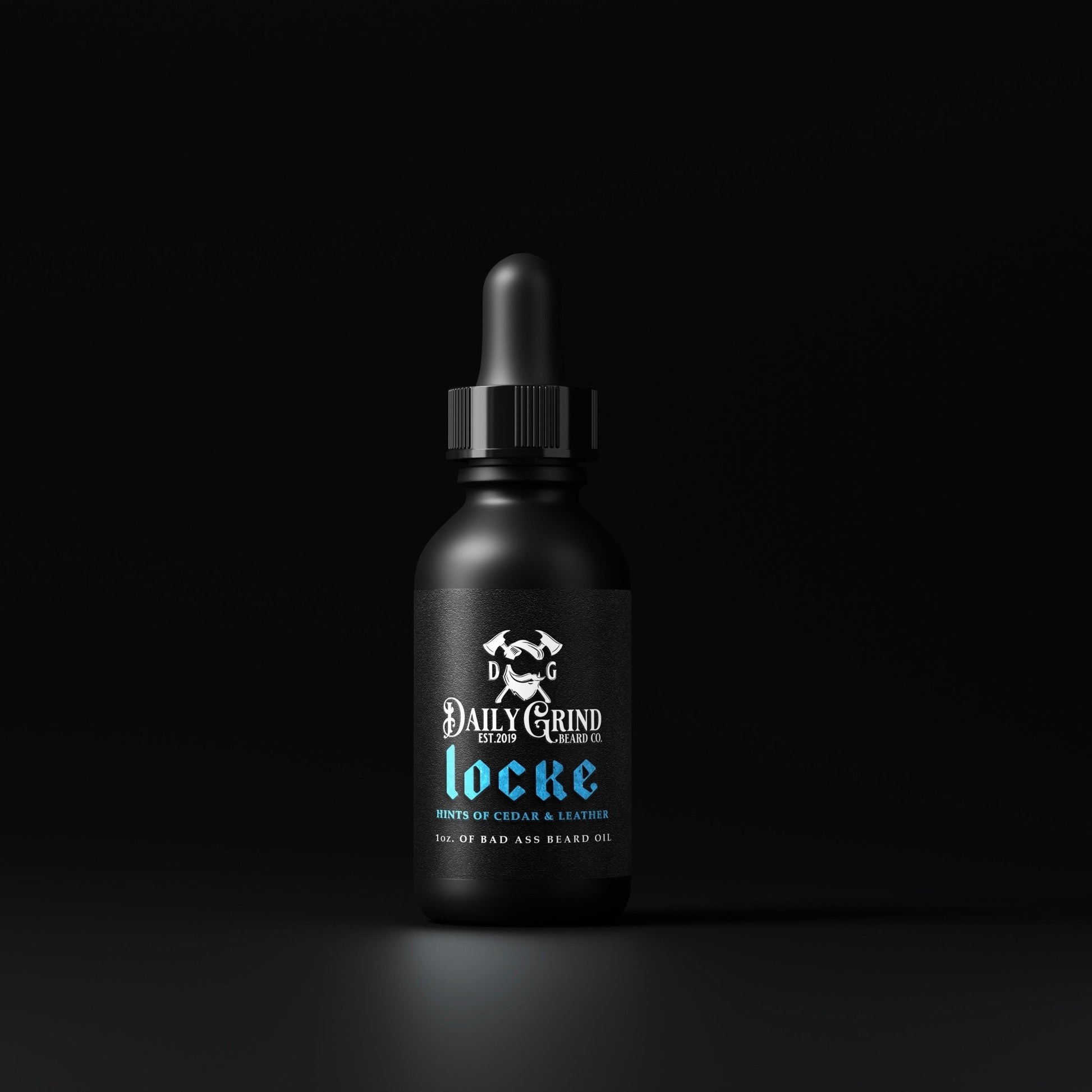 Locke Beard Oil for Men | Cedar & Leather by Daily Grind - Daily Grind Beard Company