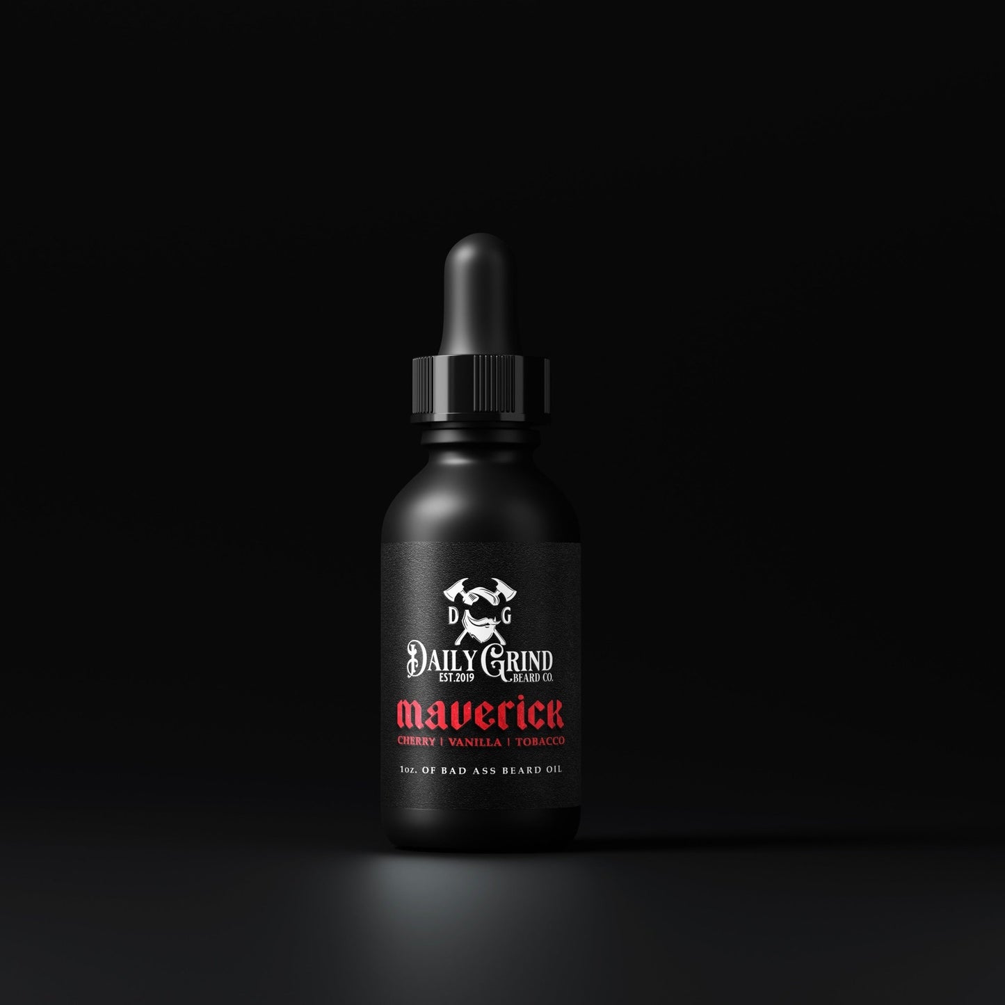 Maverick Beard Oil for Men | Cherry, Vanilla & Tobacco - Daily Grind Beard Company