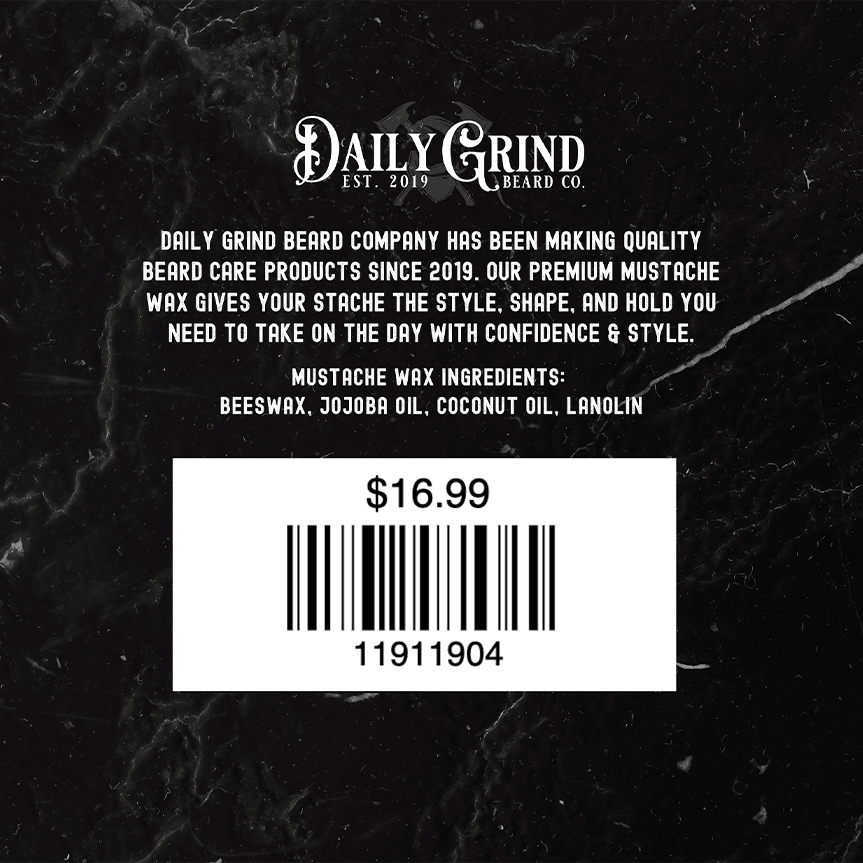 Mustache Wax - Daily Grind Beard Company