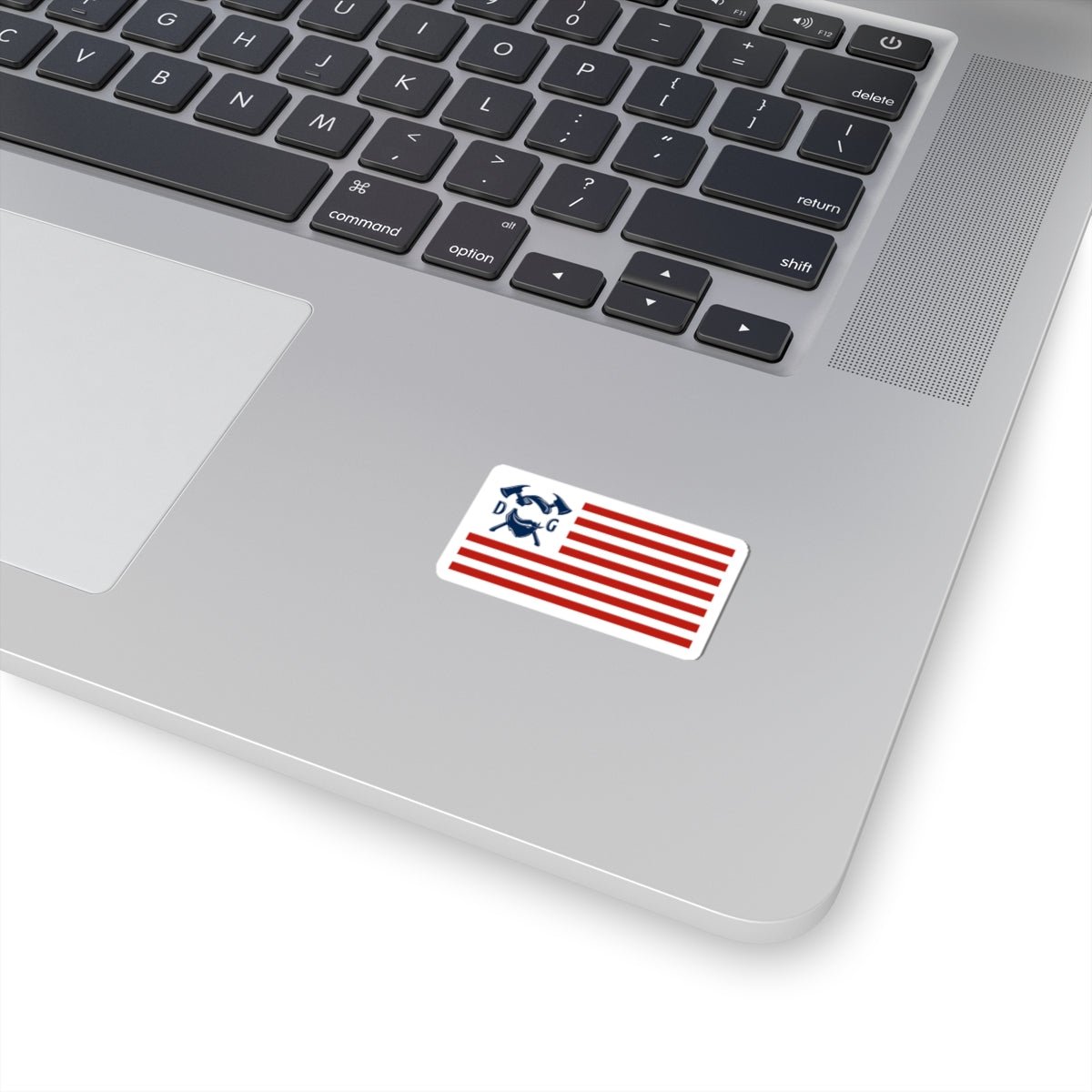 Patriotic Bumper Sticker - American Flag Decal, Daily Grind Laptop Decals, Gifts For Veterans - Daily Grind