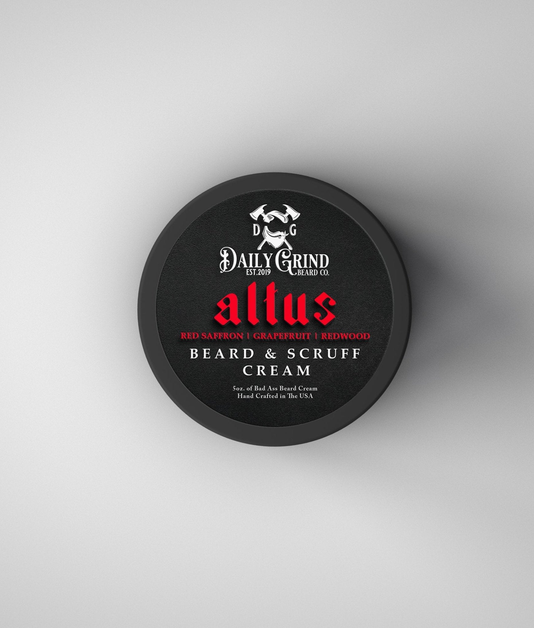Altus - Red Saffron, Red Grapefruit, Wood Musk, Beard & Scruff Cream - Daily Grind