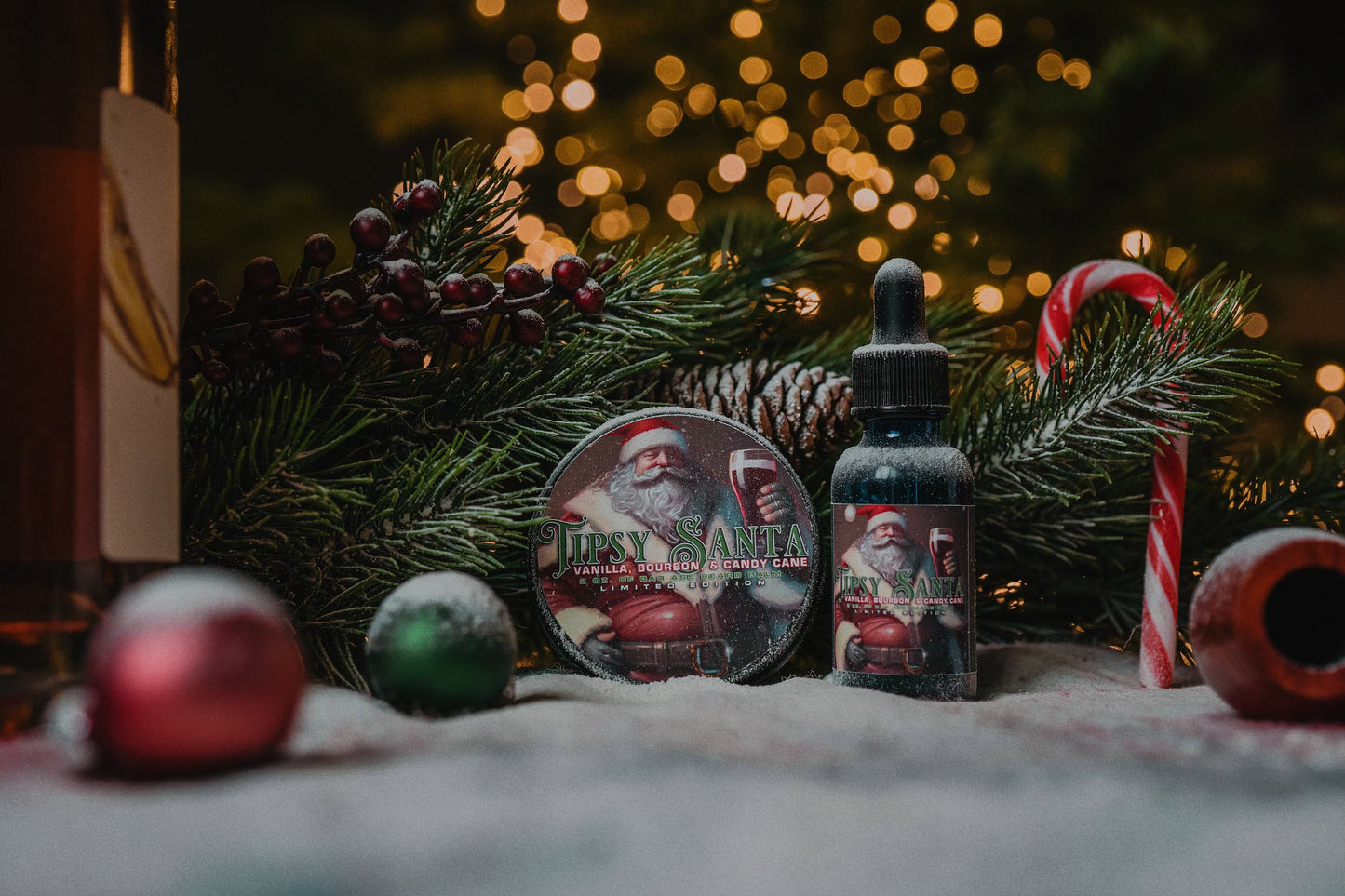 Tipsy Santa Beard Balm, Beard Moisturizer & Conditioner - Daily Grind